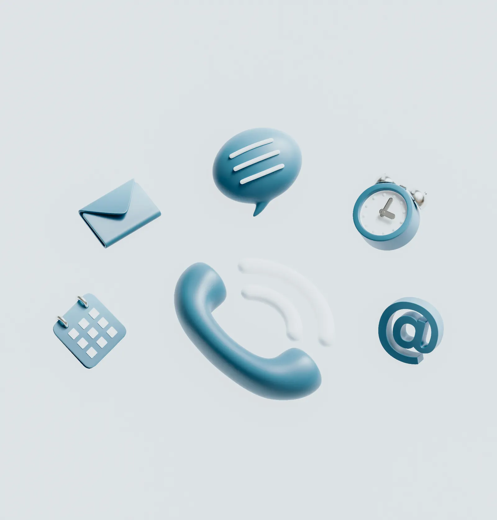 3D contact icons